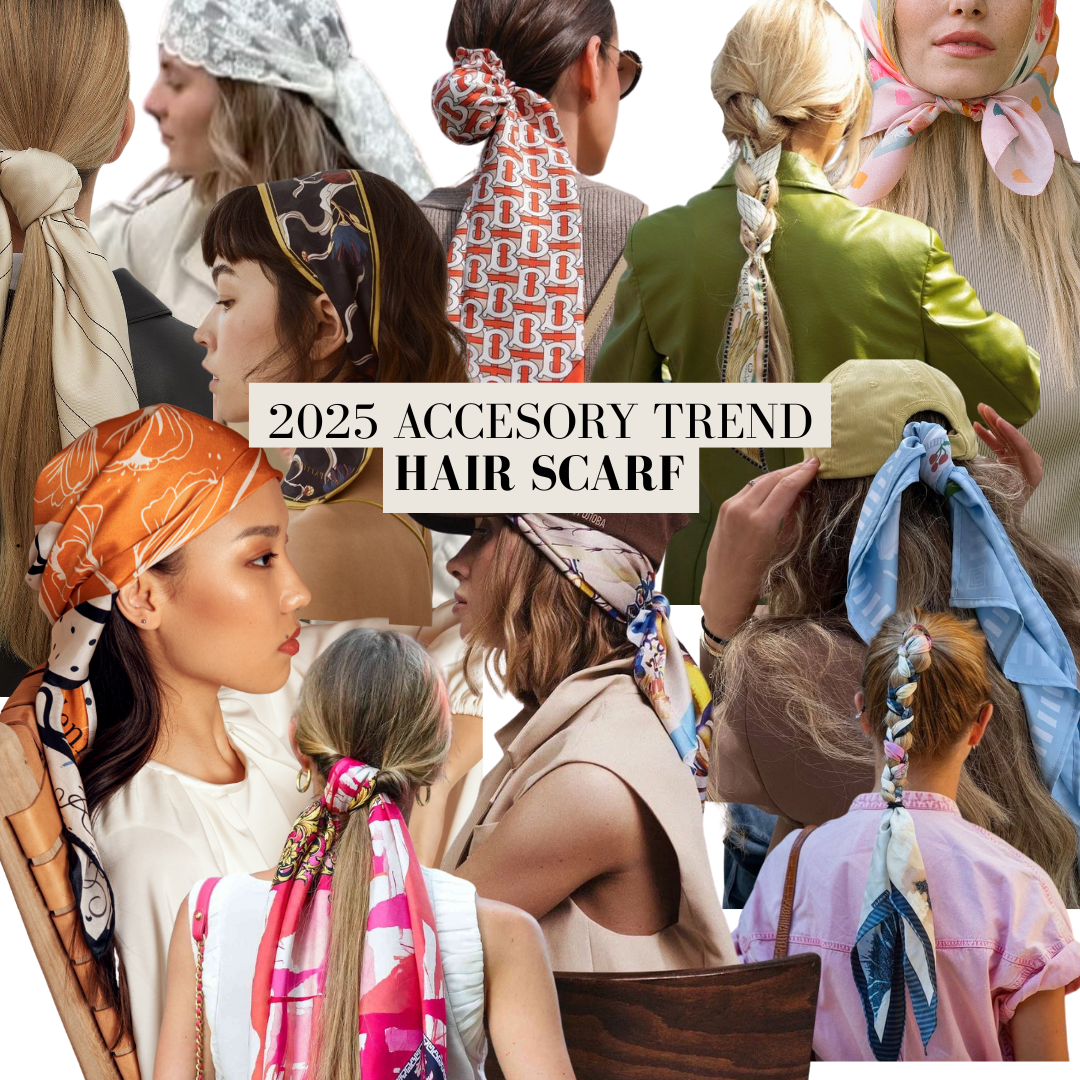 2025 Accessory Trend: The Hair Scarf