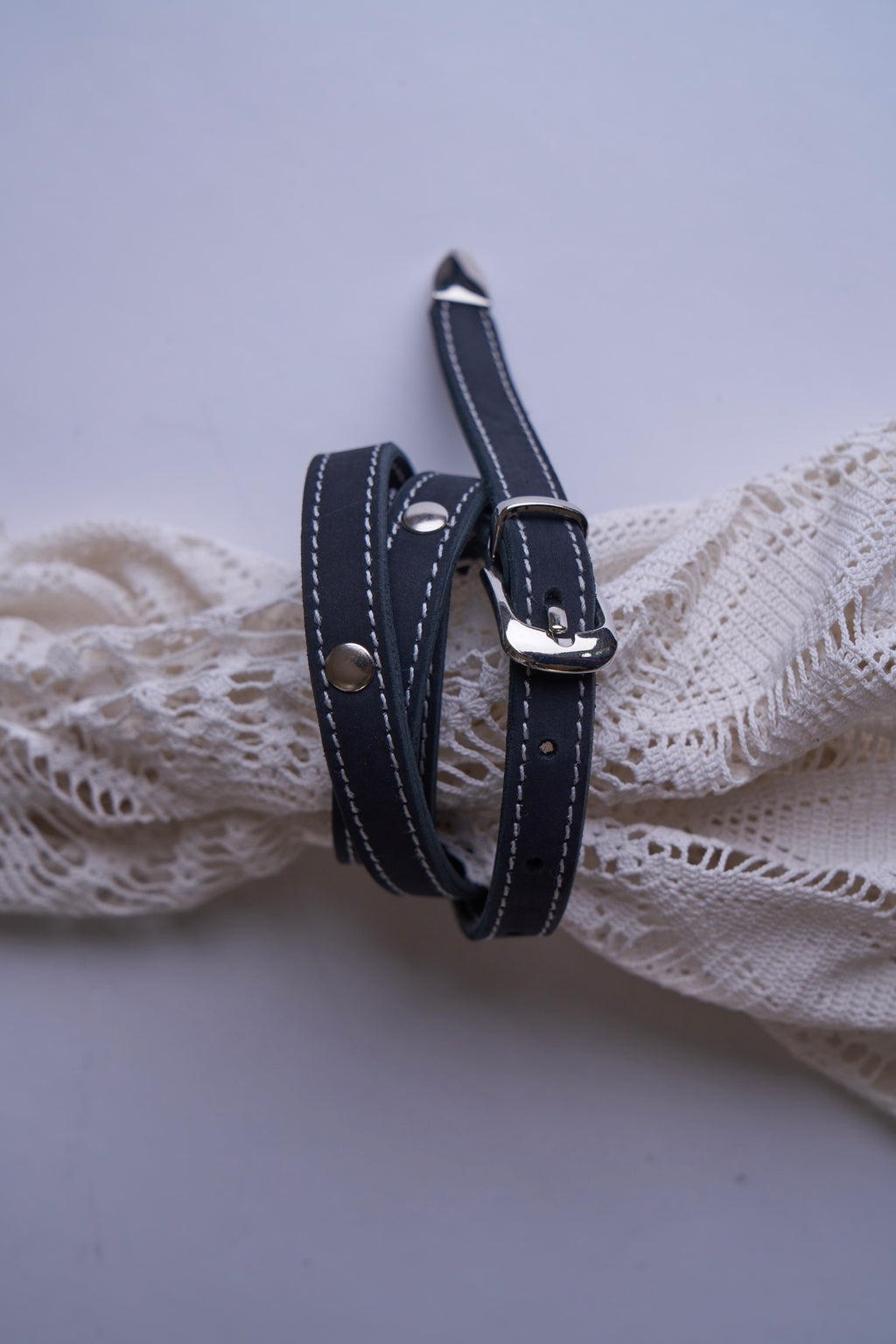 Thin leather Belt