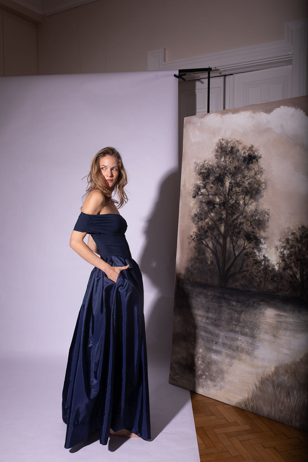 Oxalis maxi dress