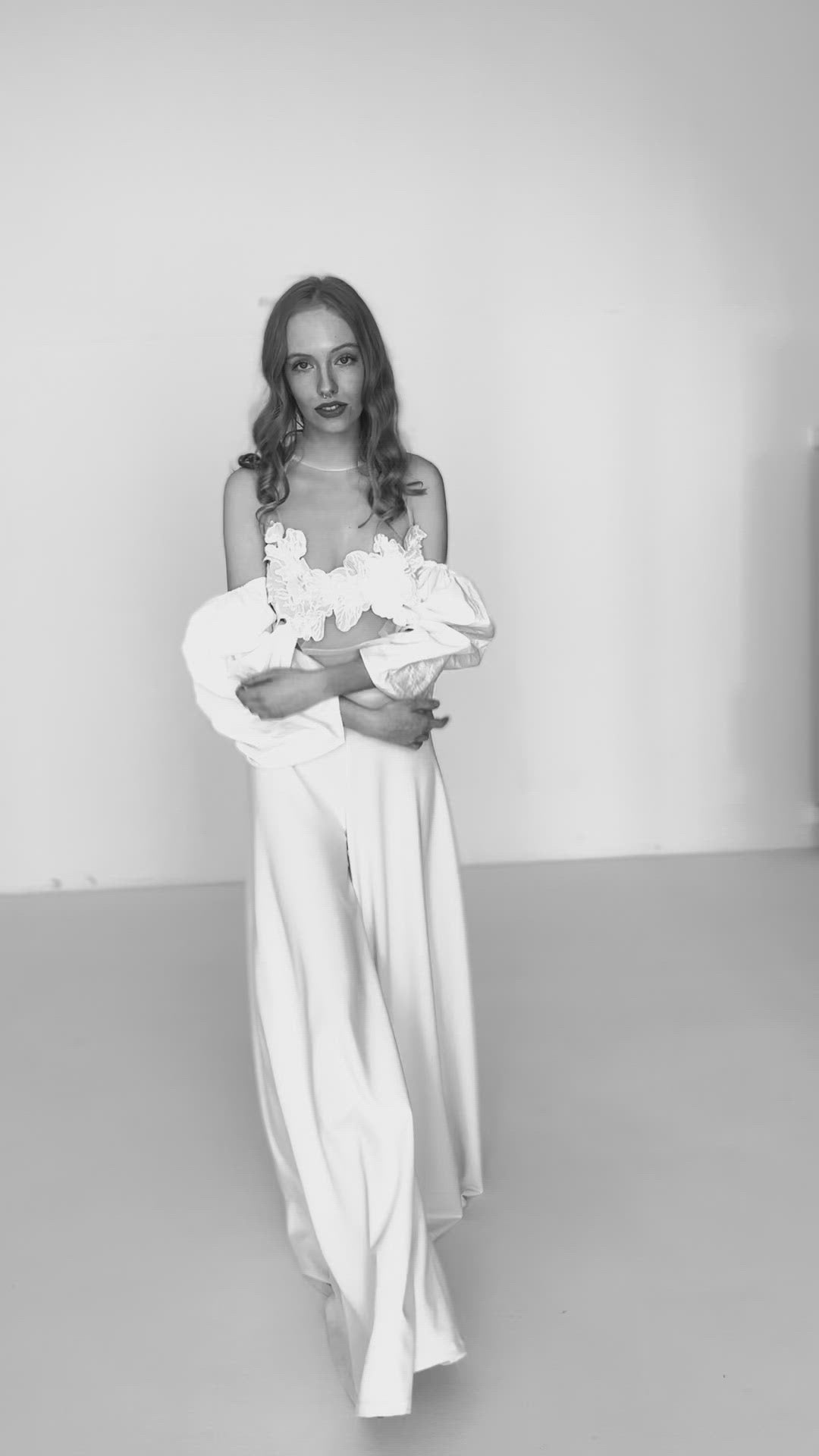Anada Bridal skirt-style trousers